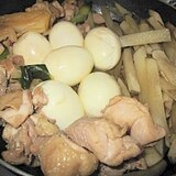 ヤーコンと鶏肉の炒め煮